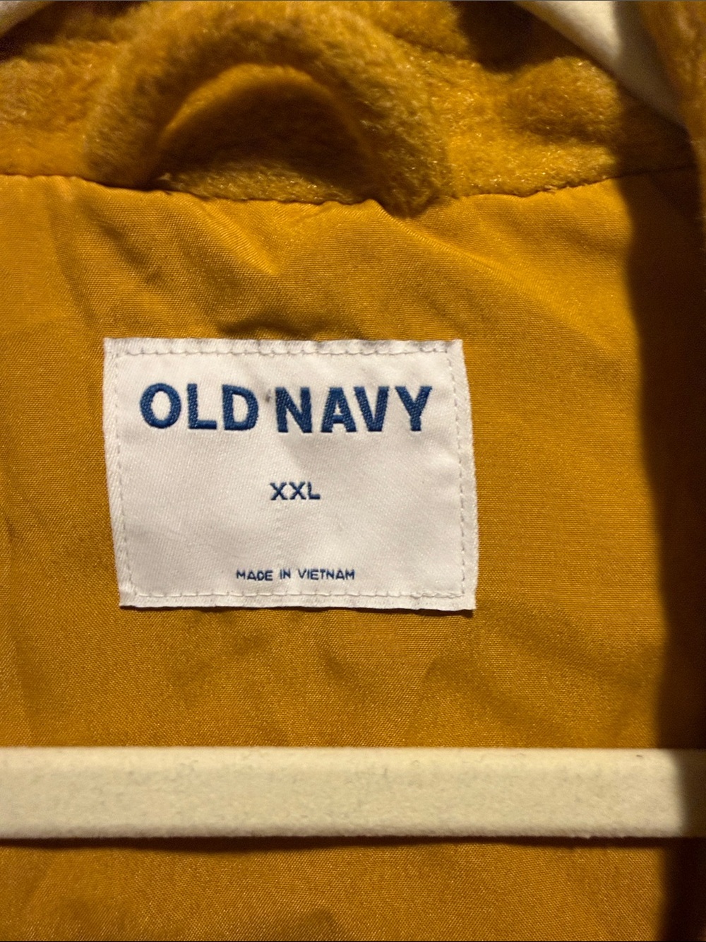Old Navy Women's Mustard Yellow Wool-Blend Single-Breasted Coat - Picture 2 of 6